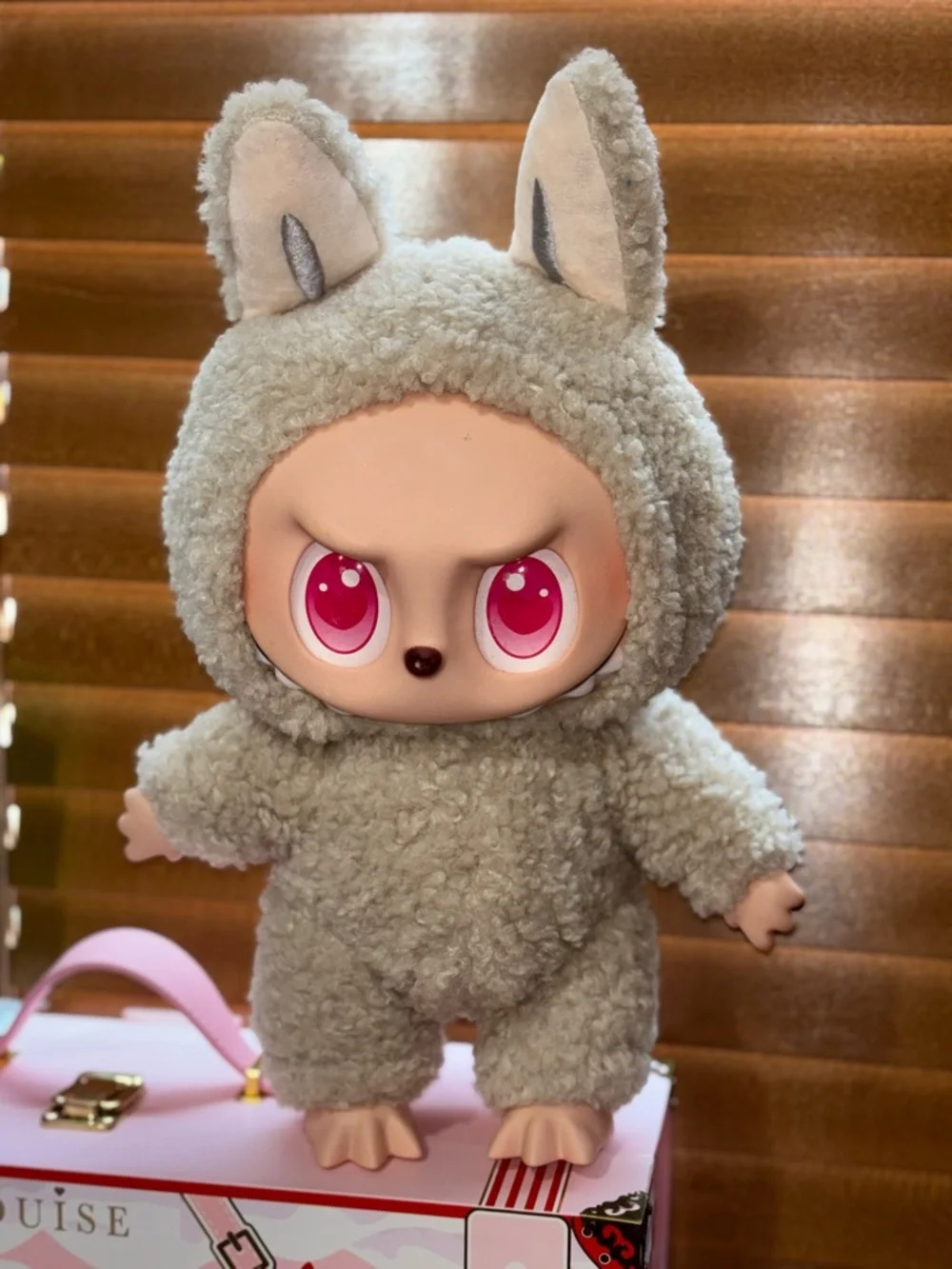 POP MART Labubu The Monsters Exciting Macaron Plush Toy - Picture 2 of 3